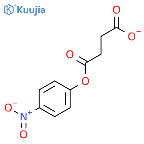 Butanedioic acid, mono(4-nitrophenyl) ester structure