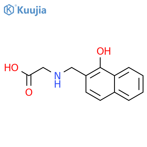 Glycine, N-[(1-hydroxy-2-naphthalenyl)methyl]- structure