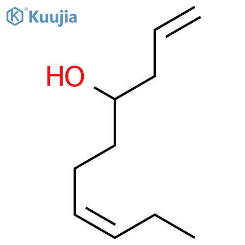 Deca-1,7-dien-4-ol structure