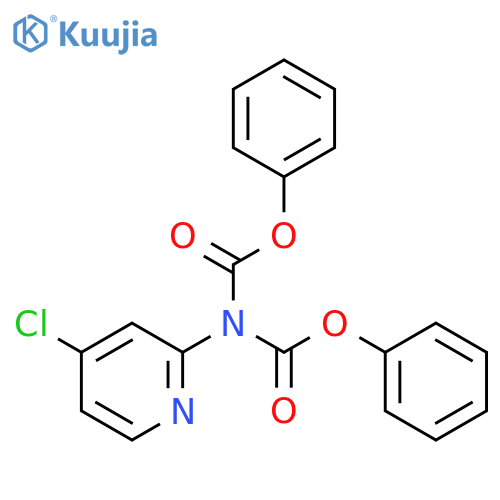 Imidodicarbonic acid, (4-chloro-2-pyridinyl)-, diphenyl ester structure