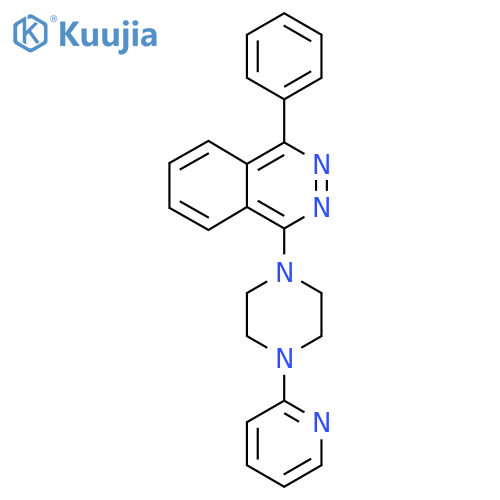 1-phenyl-4-4-(pyridin-2-yl)piperazin-1-ylphthalazine structure