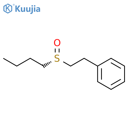 BENZENE, [2-[(S)-BUTYLSULFINYL]ETHYL]- structure