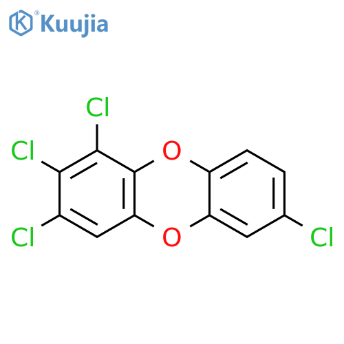 1,2,3,7-tetrachlorooxanthrene structure