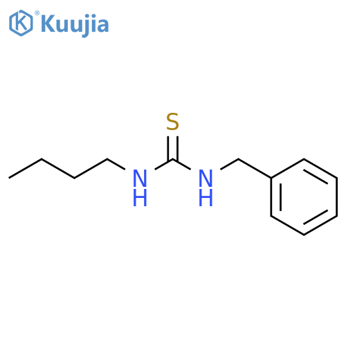 THIOUREA, N-BUTYL-N'-(PHENYLMETHYL)- structure