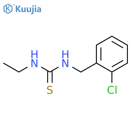 Thiourea, N-[(2-chlorophenyl)methyl]-N'-ethyl- structure
