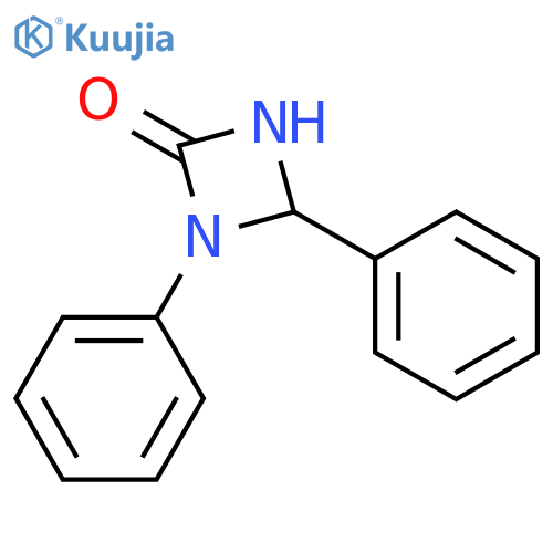 1,3-Diazetidin-2-one, 1,4-diphenyl- structure