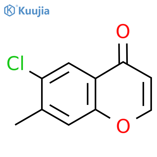 6-chloro-7-methylchromone structure