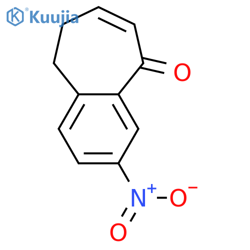 5H-Benzocyclohepten-5-one, 8,9-dihydro-3-nitro- structure