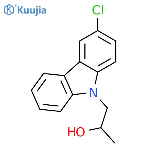 1-(3-Chloro-carbazol-9-yl)-propan-2-ol structure