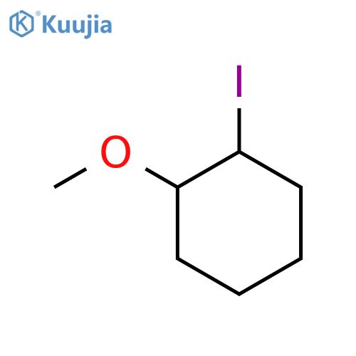 1-iodo-2-methoxycyclohexane structure