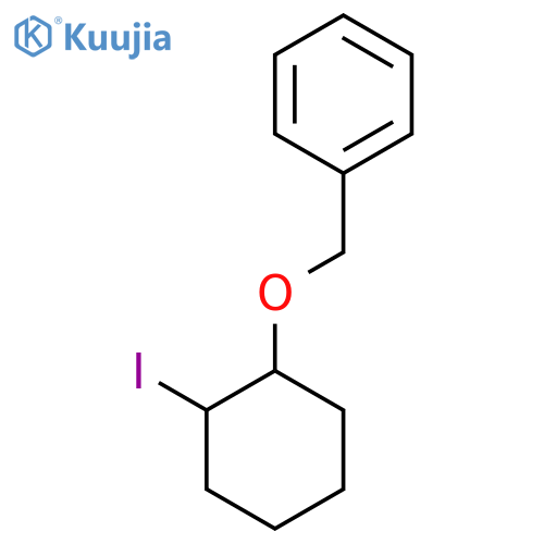 {(2-iodocyclohexyl)oxymethyl}benzene, Mixture of diastereomers structure