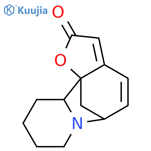 8H-6,11b-Methanofuro[2,3-c]pyrido[1,2-a]azepin-2(6H)-one,9,10,11,11a-tetrahydro-, (6R,11aS,11bR)- structure