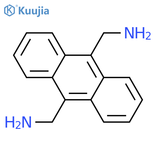 9,10-ANTHRACENEDIMETHANAMINE structure