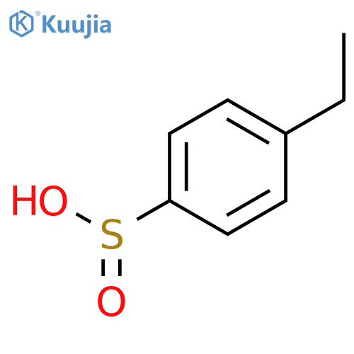 BENZENESULFINIC ACID, 4-ETHYL- structure