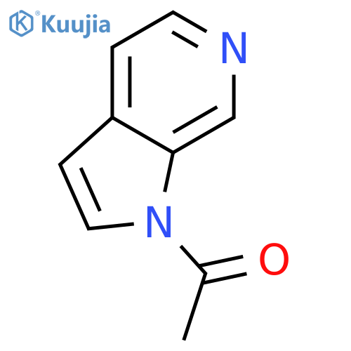 1-Acetyl-6-azaindole structure