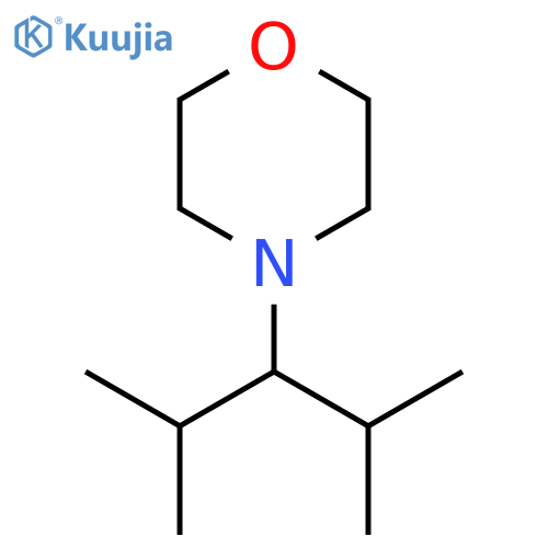 4-(2,4-Dimethylpentan-3-yl)morpholine structure
