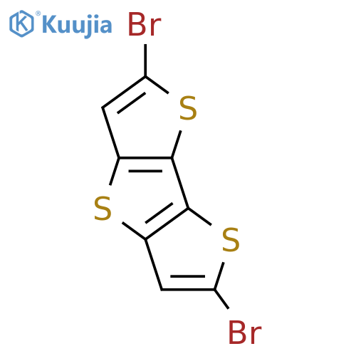 2,6-Dibromodithieno3,2-b:2',3'-dthiophene structure