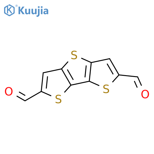 Dithieno3,2-b;2',3'-dthiophene-2,6-dicarbaldehyde structure