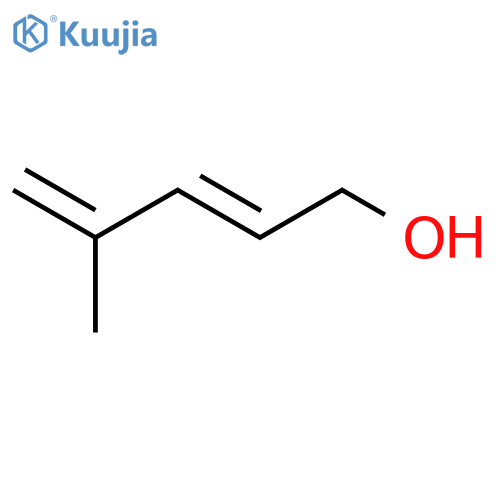 4-methylpenta-2,4-dien-1-ol structure