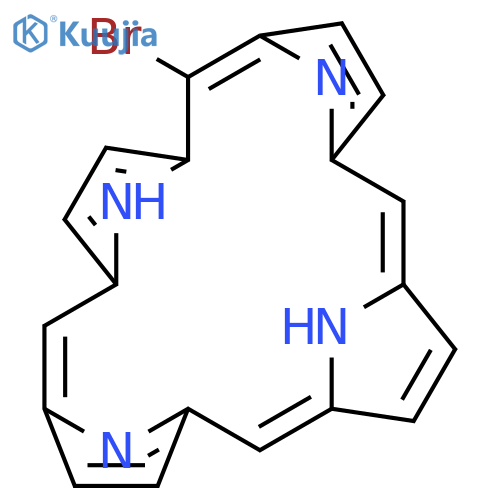 21H,23H-Porphine, 5-bromo- structure