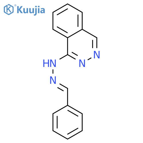 1-(2-Benzylidenehydrazinyl)phthalazine structure