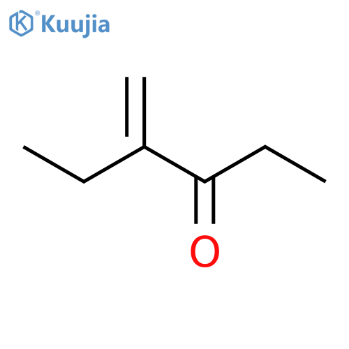3-Hexanone, 4-methylene- structure