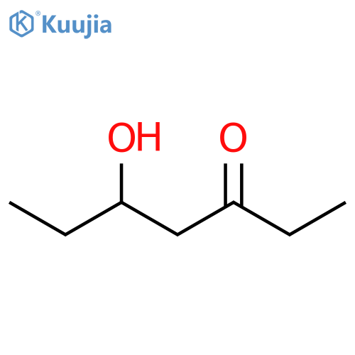 3-HEPTANONE, 5-HYDROXY- structure