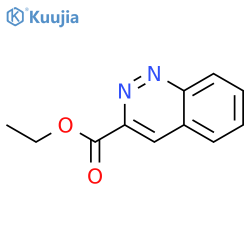 3-Cinnolinecarboxylic acid, ethyl ester structure
