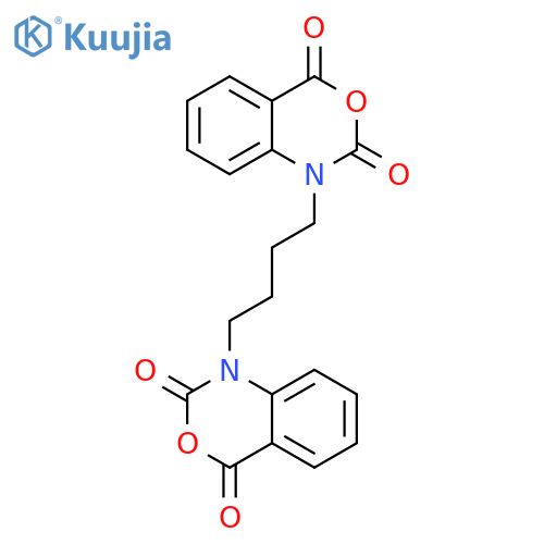2H-3,1-Benzoxazine-2,4(1H)-dione, 1,1'-(1,4-butanediyl)bis- structure