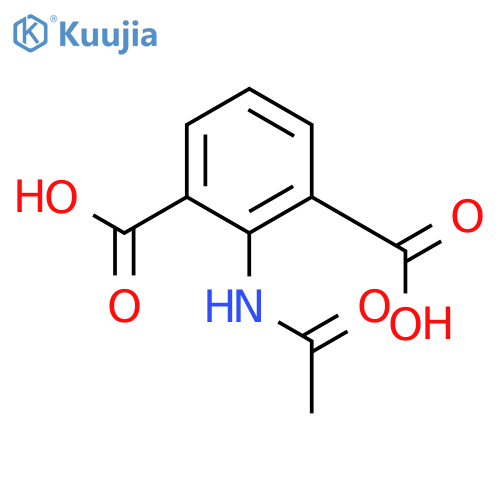 2-acetamidoisophthalic acid structure