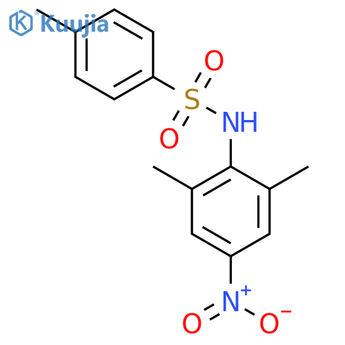 n-(2,6-Dimethyl-4-nitrophenyl)-4-methylbenzenesulfonamide structure