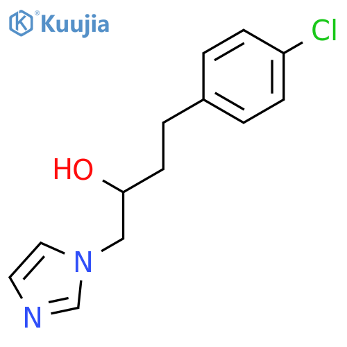 a-2-(4-Chlorophenyl)ethyl-1H-imidazole-1-ethanol structure