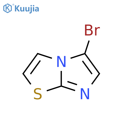 5-bromoimidazo2,1-b1,3thiazole structure