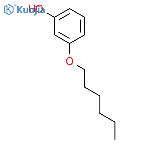 Phenol, 3-(hexyloxy)- structure