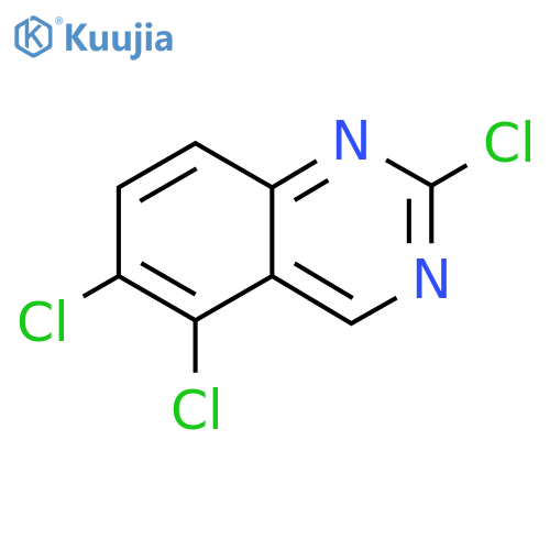 2,5,6-Trichloroquinazoline structure