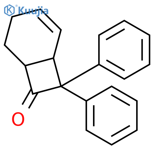 Bicyclo[4.2.0]oct-2-en-7-one, 8,8-diphenyl- structure