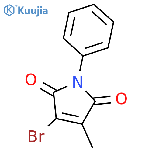 1H-PYRROLE-2,5-DIONE, 3-BROMO-4-METHYL-1-PHENYL- structure