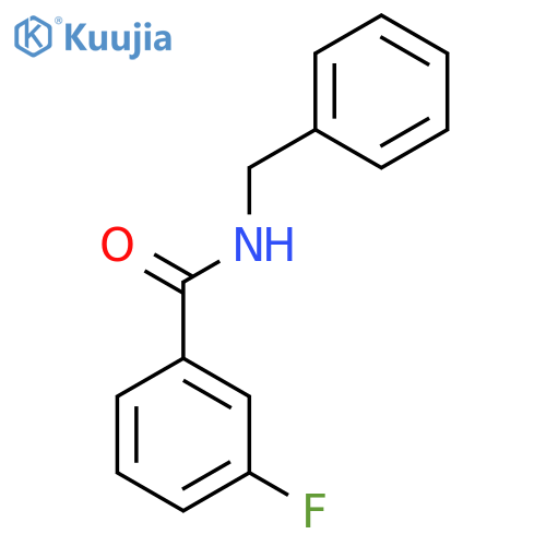 N-Benzyl-3-fluorobenzamide structure