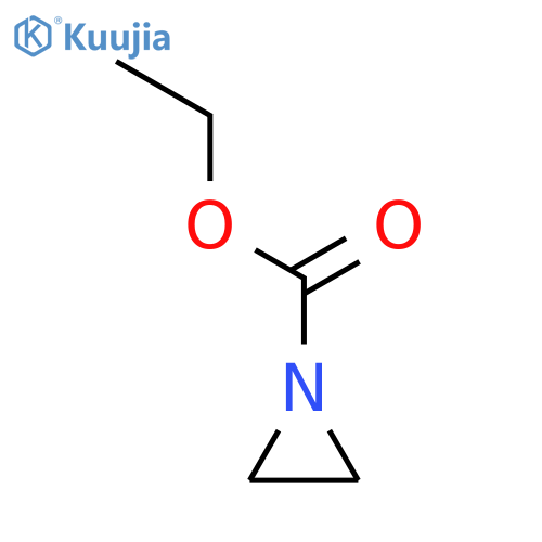 1-Aziridinecarboxylicacid, ethyl ester structure