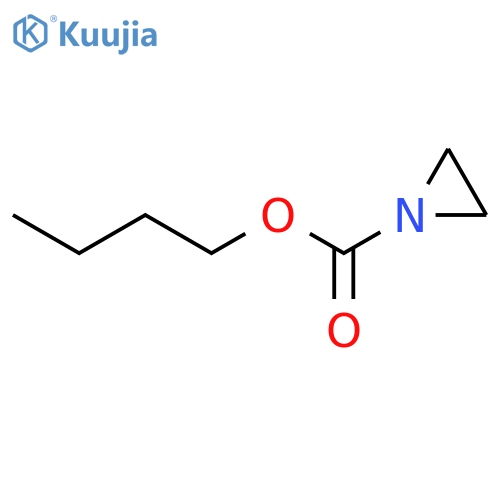 butyl aziridine-1-carboxylate structure