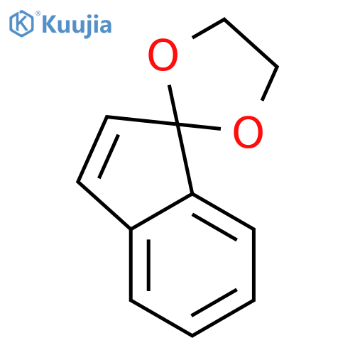 Spiro[1,3-dioxolane-2,1'-[1H]indene](9CI) structure