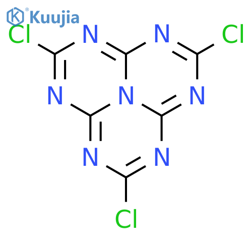 2,5,8-Trichloro-1,3,4,6,7,9,9b-heptaazaphenalene structure