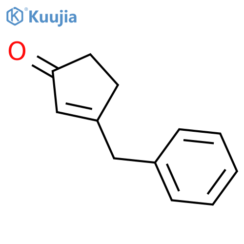 2-CYCLOPENTEN-1-ONE, 3-(PHENYLMETHYL)- structure