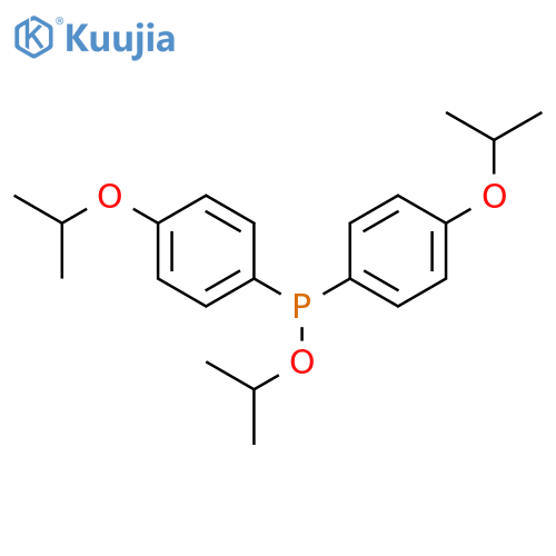 Phosphinous acid, bis[4-(1-methylethoxy)phenyl]-, 1-methylethyl ester structure