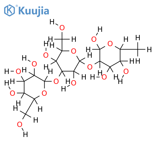 alphaalpha-D-Glucopyranosyl-(1?3)-beta-D-galactopyranosyl-(1?2)-L-rhamnose structure