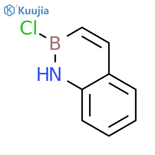 1,2-BENZAZABORINE, 2-CHLORO-1,2-DIHYDRO- structure