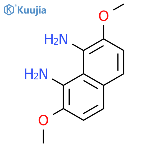 2,7-Dimethoxynaphthalene-1,8-diamine structure