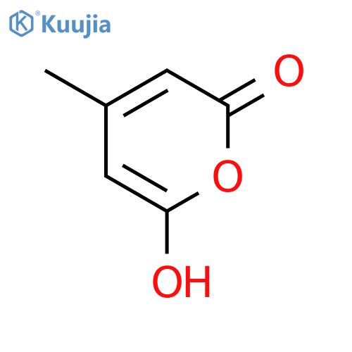 6-hydroxy-4-methyl-2H-pyran-2-one structure