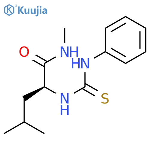 PENTANAMIDE, N,4-DIMETHYL-2-[[(PHENYLAMINO)THIOXOMETHYL]AMINO]-, (S)- structure