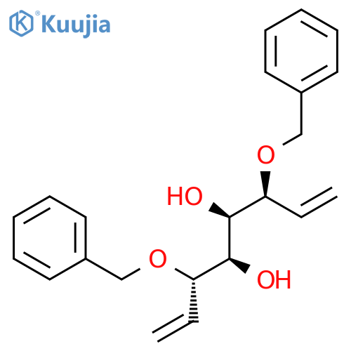 (3S,4R,5R,6S)-3,6-Bis(benzyloxy)octa-1,7-diene-4,5-diol structure